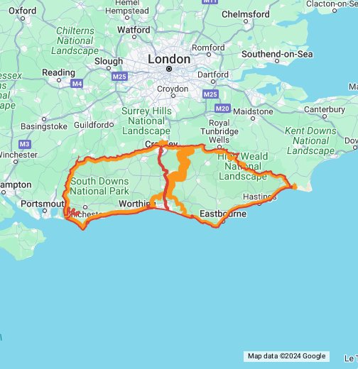 Sussex - Google My Maps