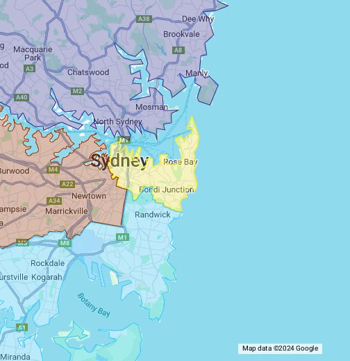 LHDs - Sydney Area - Google My Maps