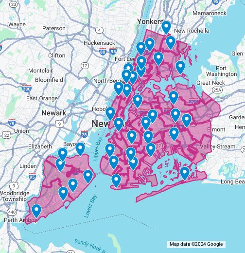NYC Early Voting Locations - Google My Maps