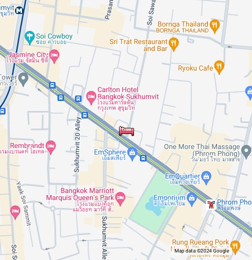 S31 Sukhumvit Hotel - Google My Maps