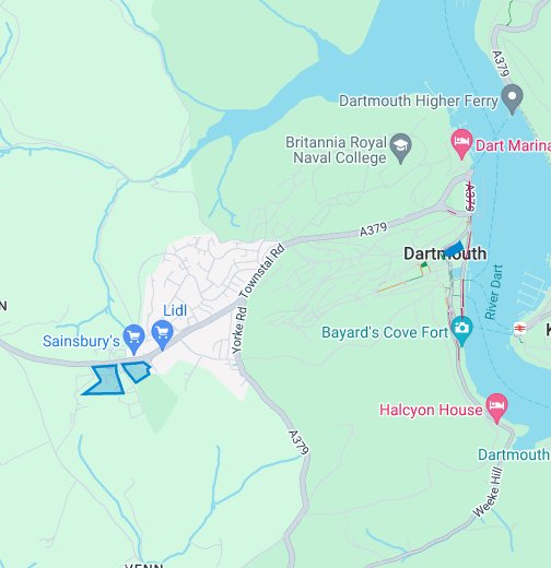 Parking In Dartmouth - Google My Maps