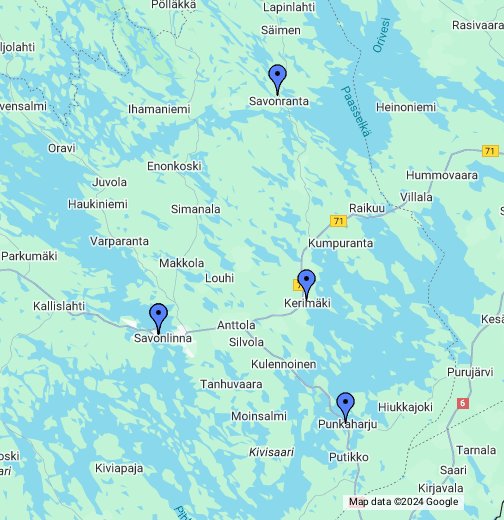 Savonlinnan kaupunginkirjaston palvelupisteet - Google My Maps