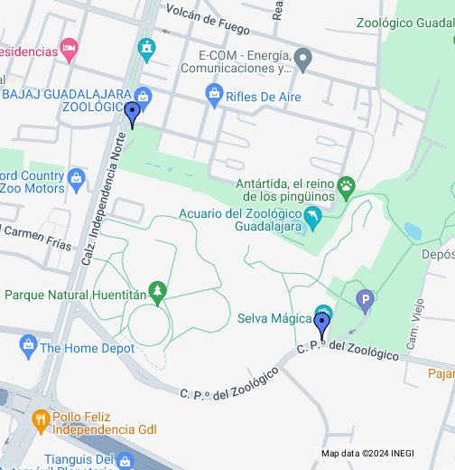 Zoologico Guadalajara. - Google My Maps