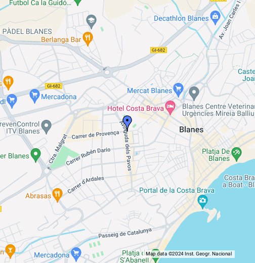 MAPA DE BLANES + FOTOS - Google My Maps