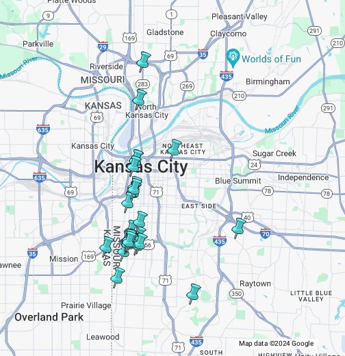 Kansas City Fountains - Google My Maps
