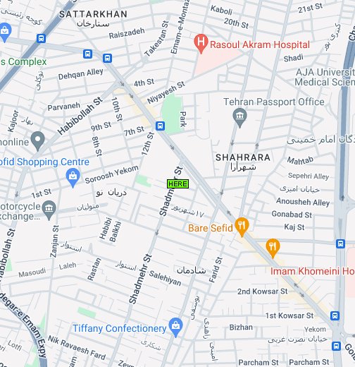google map tehran traffic        <h3 class=