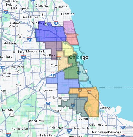 Chicago Police Zone map - Google My Maps