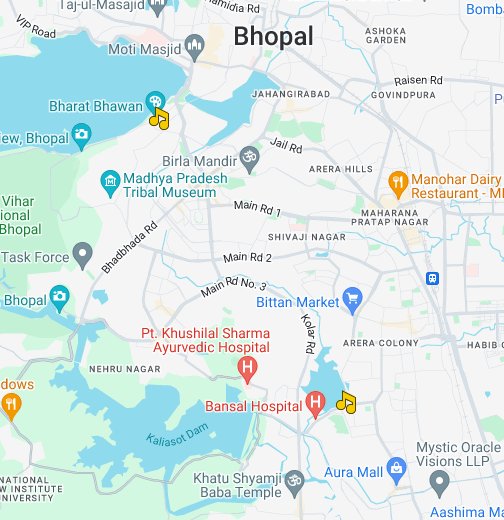 google map bhopal city        <h3 class=
