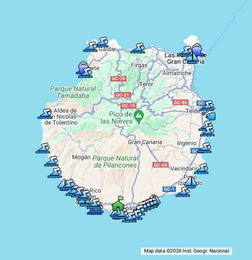 Gran Canaria Strände Maspalomas Cho Manuel Residence - Google My Maps