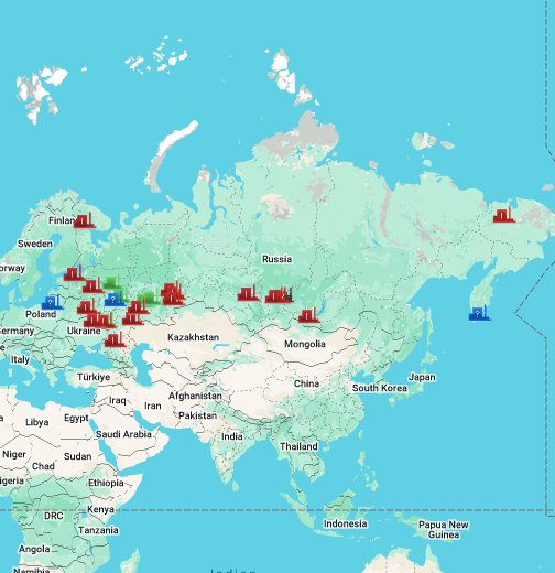 Карта россии гугл