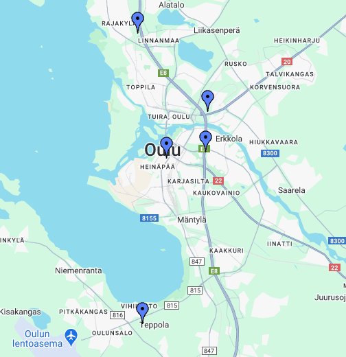 Technopolis Oulu - Google My Maps