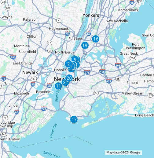nyc tour google maps