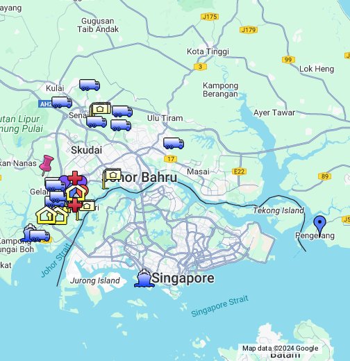 Developments Iskandar Johor Google My Maps