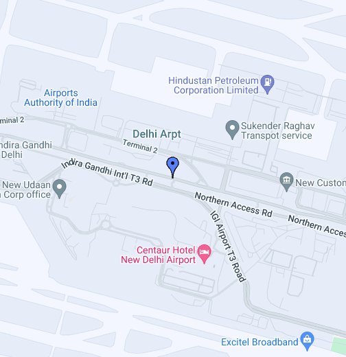 Indira Gandhi International Airport Map TERMINAL T3, IGI AIRPORT, NEW DELHI   Google My Maps