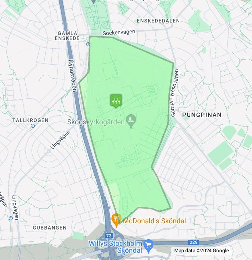 skarpnäckshallen karta Skogskyrkogården (Stockholm, Sweden)   Google My Maps