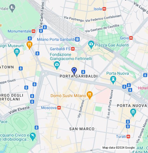 Piazza XXV Aprile - Google My Maps