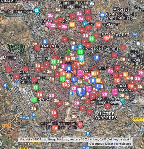 Fallas - Google My Maps