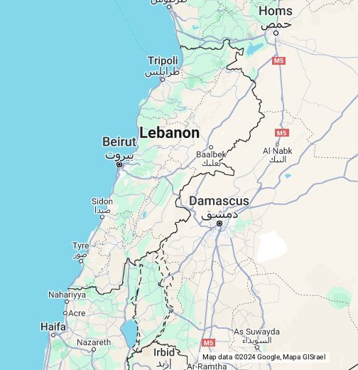 google map in lebanon        <h3 class=