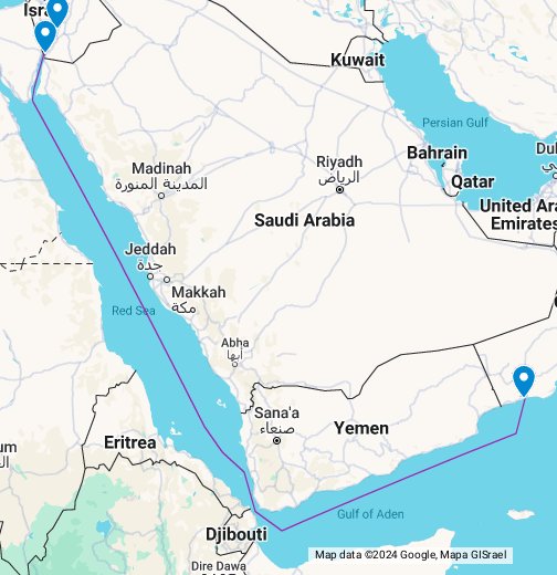 Salalah - Aqaba - Google My Maps