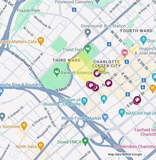 Charlotte International Arts Festival Google My Maps