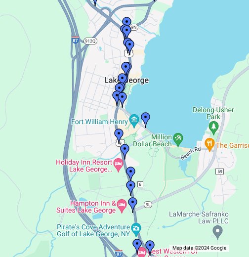 Lake Village Trolley Stops Google My Maps