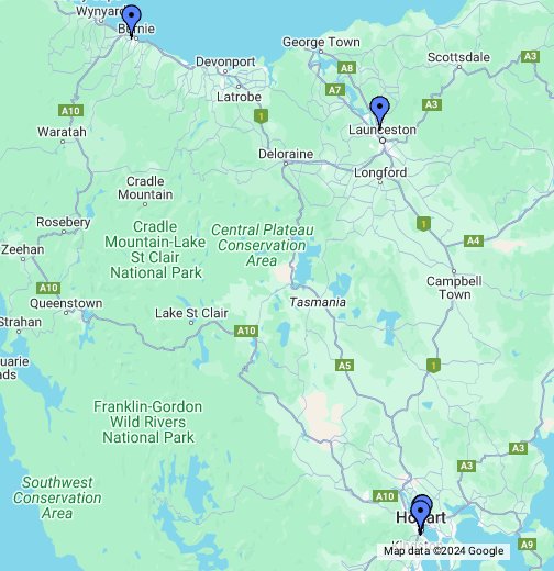 UTAS Library Locations Google My Maps