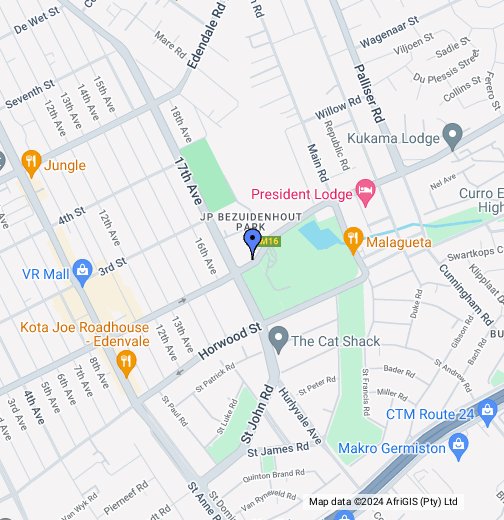 Bedfordview, Gauteng South Africa - Google My Maps