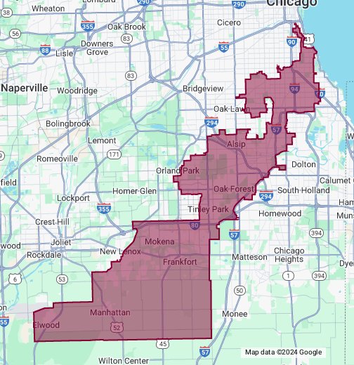Illinois 1st District - Google My Maps