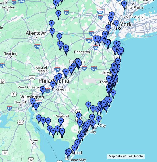 NJ Boat Ramps - Google My Maps
