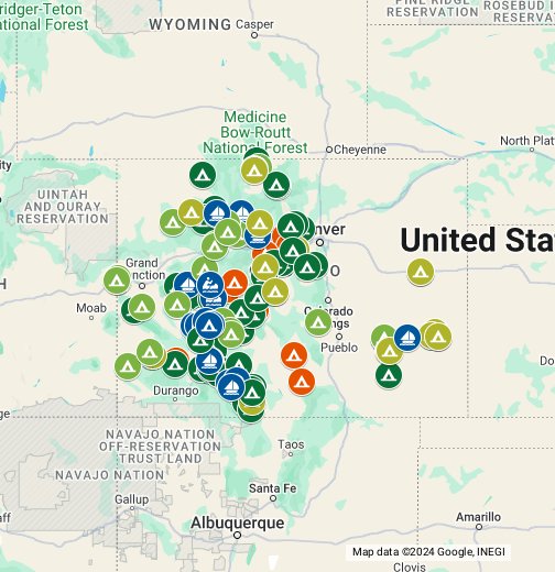 Colorado Free Camping Map - Google My Maps