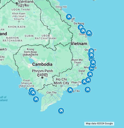 23 Great Beaches in Vietnam - Google My Maps
