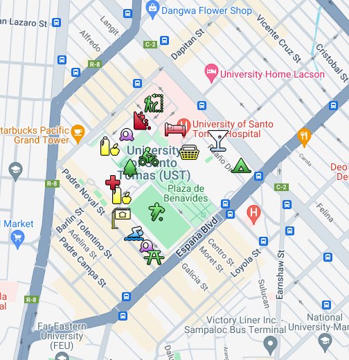 map of ust campus Ust Google My Maps map of ust campus