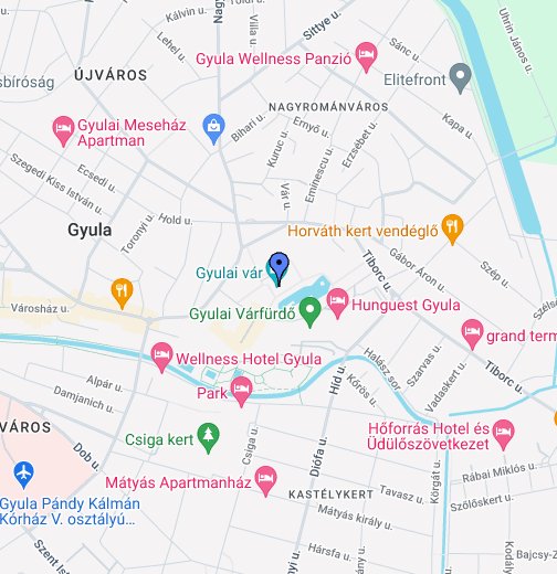 Gyula - Google My Maps