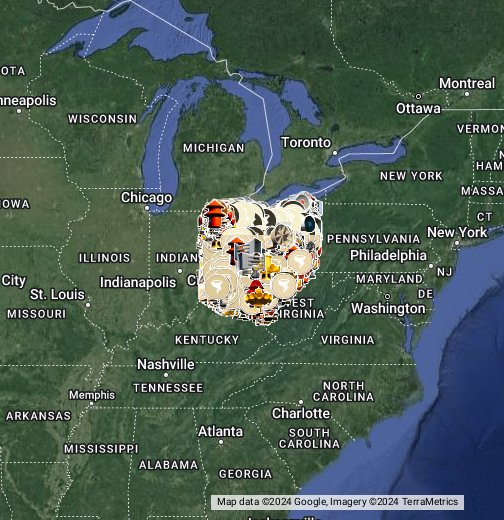 2024 Ohio Statewide Siren Map Google My Maps