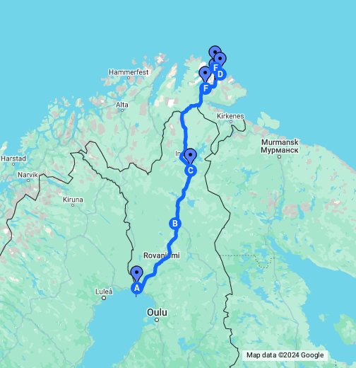 Berlevåg - Google My Maps