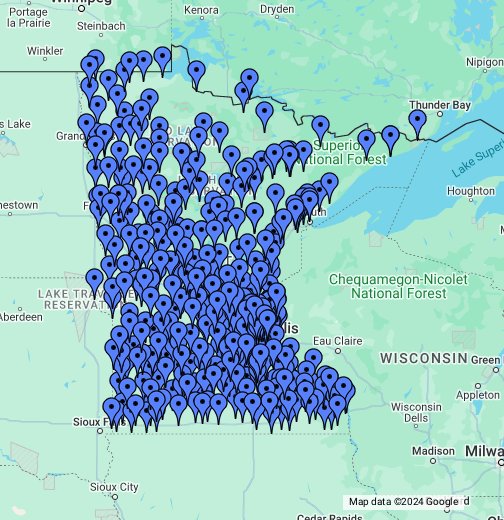 Minnesota School Districts Google My Maps