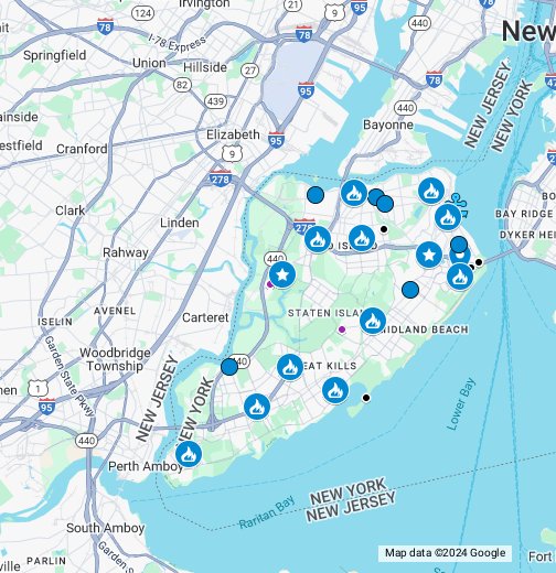 NY - FDNY - Staten Island fire stations - Google My Maps