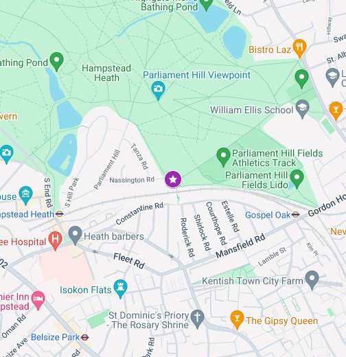 The Hive, Hampstead Heath - Google My Maps
