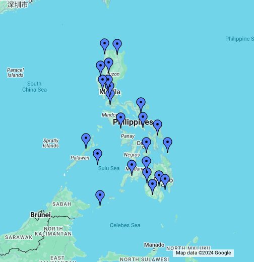 Philippines Google My Maps
