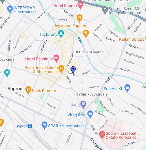 Sopron - Google My Maps