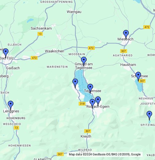 Tegernsee - Google My Maps