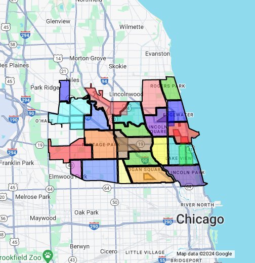 Chicago Neighborhood Map (North and Northwest Side) - Google My Maps