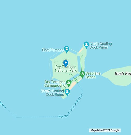 dry tortugas map