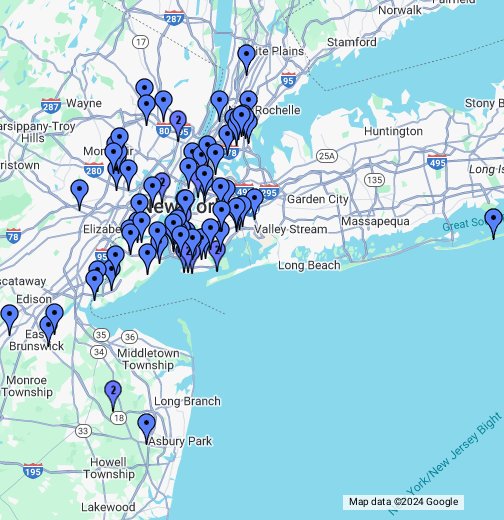 NY / NJ Mafia Hits - Google My Maps