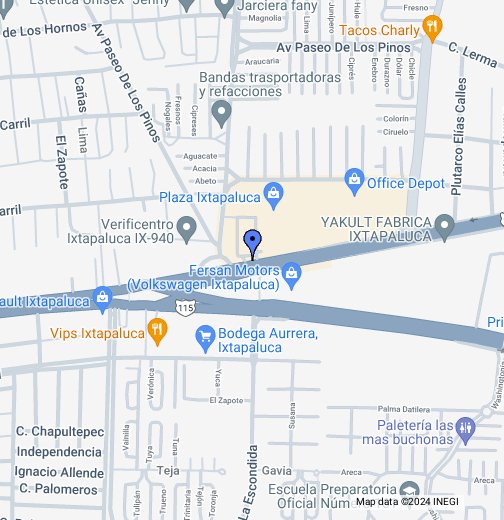 Dominos Pizza Ixtapaluca - Google My Maps