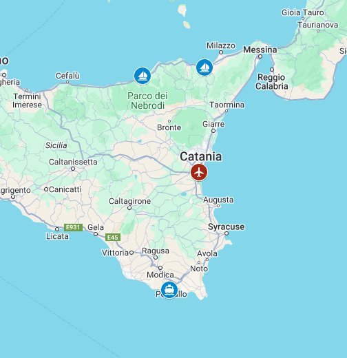 Catania Airport - Google My Maps