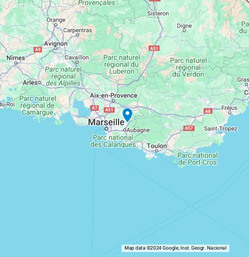 Roquevaire, près de Marseille - Google My Maps