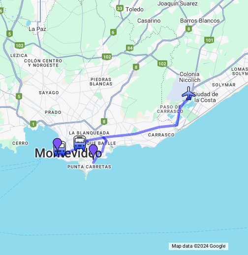 map of montevideo airport        <h3 class=