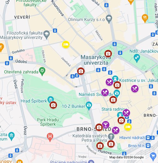 Brünn - Google My Maps
