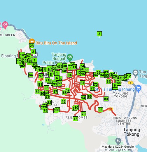 Map of Tanjong Bungah, Penang - Google My Maps